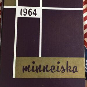 Whitewater Wisconsin Minneiska 1964 Vintage Yearbook